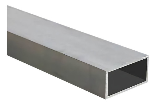 Regla De Aluminio Reforzada 40 X 20mm X 1mt -precio Especial Gris