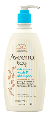 Aveeno Baby Wash & Shampoo 354ml