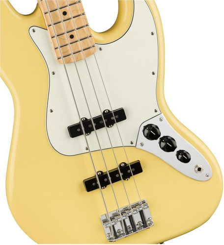 Player Jazz Bass® Fender Buttercream Cantidad De Cuerdas 4 Color Amarillo Orientación De La Mano Diestro