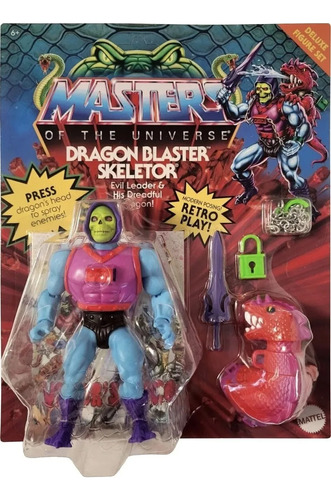 Masters Of The Universe Dragon Blaster Skeletor Deluxe