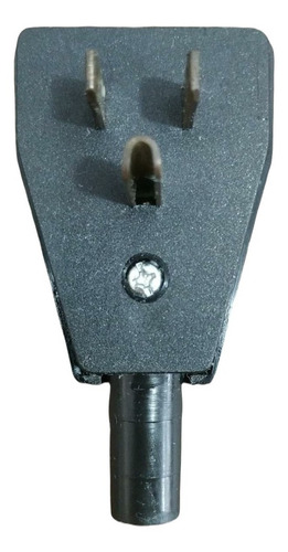 Plug 2p+t 15a 13.105 (similar S1551 Steck) Mod.antigo Padrão Americano Cor Preto
