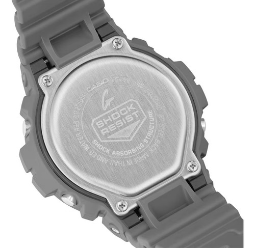 Reloj Casio G-shock Dw-6900hd-8 Hombre Ts Correa Gris Oscuro Bisel Gris Oscuro Fondo Blanco