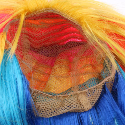 Auge Peluca Punk For Adultos Puntas Año 80s Accesorio De