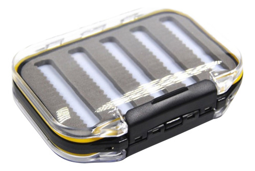 W Caixa De Mosca Transparente De Dupla Face Fly Fish 7025