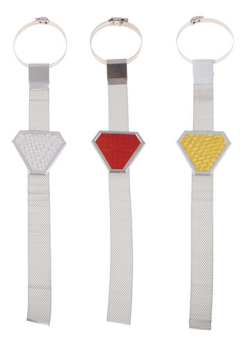 Nuevo Paquete De 3 Correas Antiestáticas Reflectantes Para
