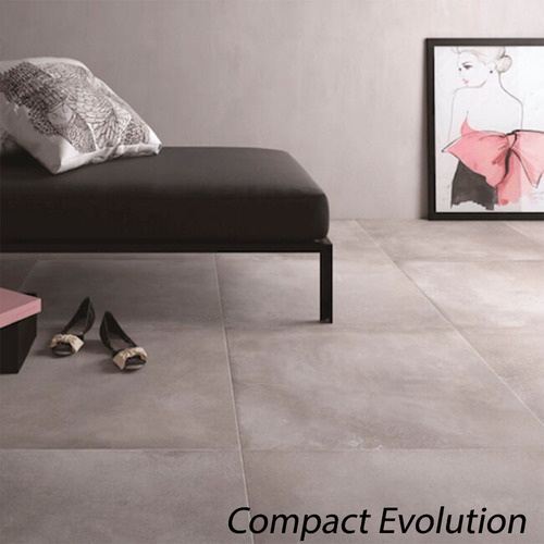 Imagen 4 de 9 de Porcelanatos De Piso Y Pared Ilva Compact Simil Cemento 60x60 1ra