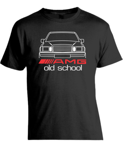 Remera Fierrera Mercedes Benz 190 Old School Algodon