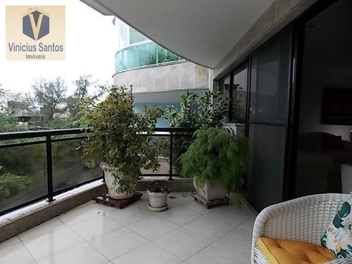 Imagem 2 de 15 de Apartamento 3 Quartos Para Venda Em Rio De Janeiro, Recreio Dos Bandeirantes, 3 Dormitórios, 3 Suítes, 5 Banheiros, 2 Vagas - 3160_1-1006528