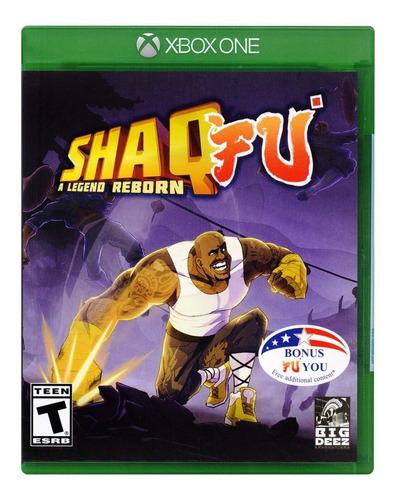 Shaq Fu A Legend Reborn Xbox One Juego Nuevo En Karzov