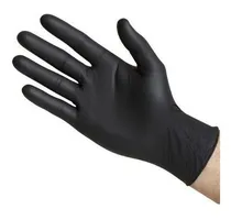 Comprar Guantes De Nitrilo Descartables Negros  X 100 Un Grandes