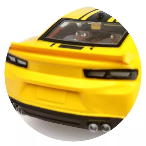 Carrinho Controle Remoto 1:16 Importway Com Luzes Amarelo