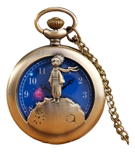 Relógio Bolso O Pequeno Príncipe Antoine De Saint-exupéry