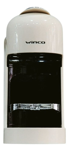 Cafetera Expreso Automática Winco Tipo Nespresso Capsulas Blanco
