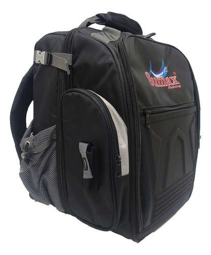 Bolsa Mochila De Pesca Com Bolsos Sumax 3 Estojos Apetrechos