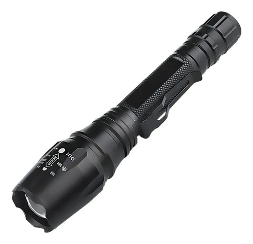 1x Linterna Led Recargable Táctica Militar