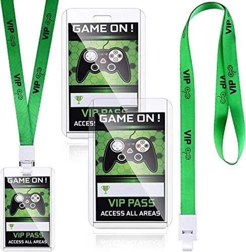 16 Piezas De Vídeo Juego Vip Pase Titular Entradas Gamer