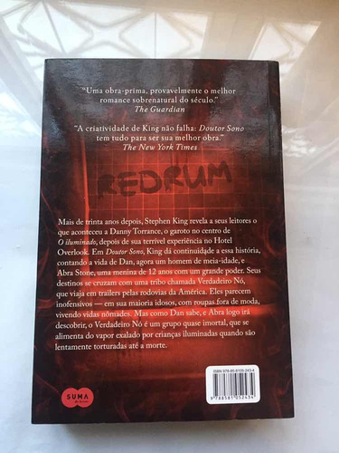 Stephen King Doutor Sono - Suma - Bonellihq Cx289 U20