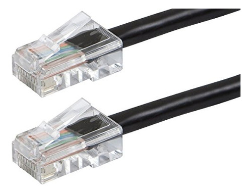 Cable Ethernet Cat6 Utp De 1.5 Pies, Negro (paquete De 10)