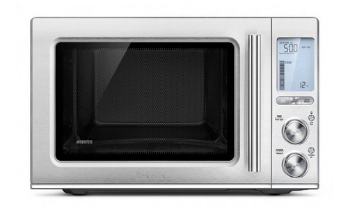 Breville The Smooth Wave 1.2 Cu. Ft. Brushed Stainless Steel