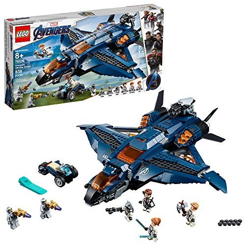 Lego Marvel Avengers Ultimate Quinjet 76126 Kit De Construcc