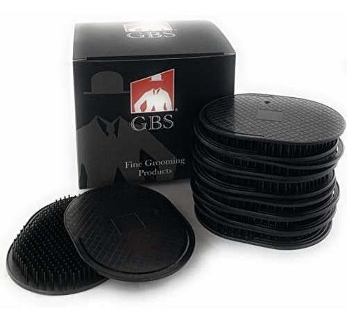 Gbs 12pcs Negro Cepillo De Mano Para Hombres O Mujeres Porta