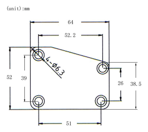 2 Collar Guitarra Acero Cromado 4 Agujeros Adaptado Para