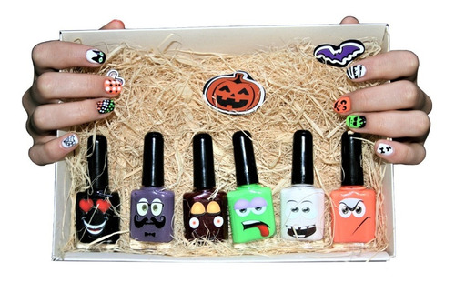 Imagen 1 de 1 de Decoración Halloween Esmaltes