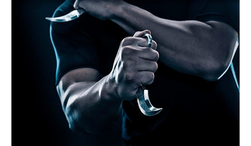 Imagen 2 de 4 de Kerambit Para Entrenamiento - Aluminio Macizo