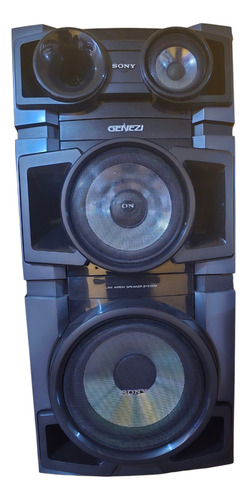 Sistema De Componente Marca Sony Genezi Negro 15100 W
