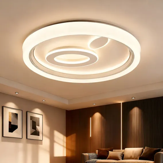 Luminária De Teto Led 90w Super Brilhante - 3 Cores Branco