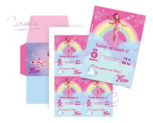 Kit Imprimible Full Con Invitaciones Mia Y Yo Mia And Me