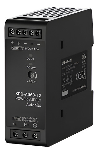 Fuente De Poder Riel Din Autonics Spb-a060-12 12vdc 60w 5a