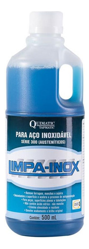 Limpa Aco Inox Quimatic 500ml   Li1  Li1