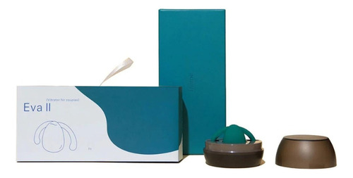 Eva 2 Dame - Vibrador De Parejas Recargable Silicona Verde