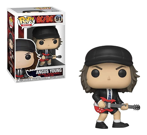 Funko Pop Angus Young Acdc 91 Rocks