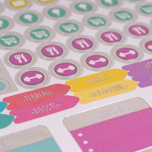 Cuaderno Premium Pantone Metalizado Carta Con Elástico 7mm