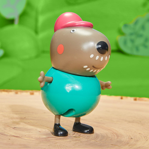 Conjunto De Caminhão De Reboque Peppa Pig Granddad Dog Para