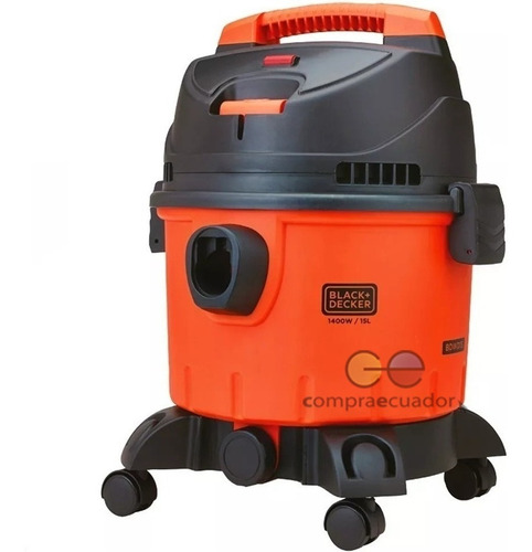 Black Decker Aspiradora 15l 1400w Agua Polvo Soplador 3 En 1