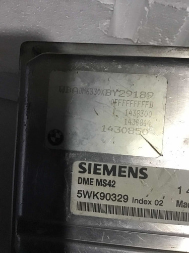 Computadora Ecu Motor Bmw 528i 2002. 5wk90329. 1 430 844 (Usado)