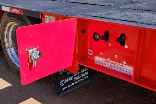 Imagen 7 de 8 de Lowboy Paver Cuello Fijo 35 Ton Rampa Hidráulica Horizontal