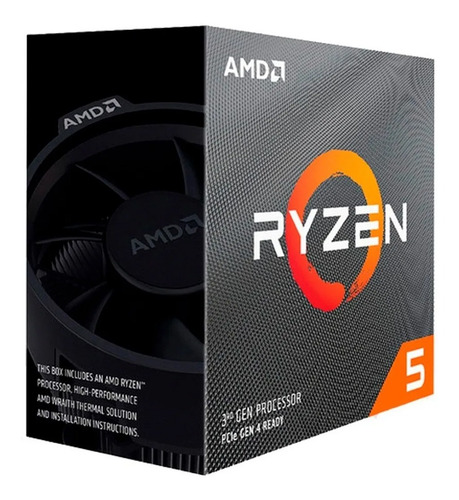 Micro Procesador Gamer Amd Ryzen 5 3600x 4.4ghz 3ra Gen Am4