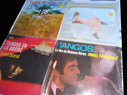 4 Lps De Tango- Usados, Frete (Usado)