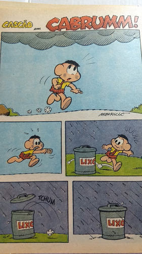 Gibi Hq Cascão 92 Turma Da Mônica Abril Jovem A1 (Usado)