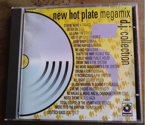 New Hot Plate Megamix Vol 5  Cd 1996
