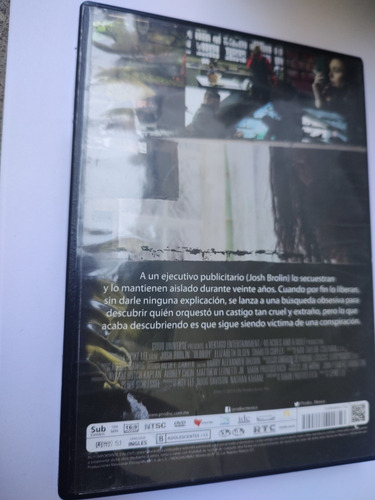 Old Boy Días De Venganza Dvd Película Josh Brolin (Usado)