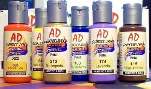 Acrilico Decorativo Artistica Dibu Ad 60 Ml