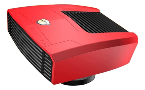 Ventilador Calentador Descongelador Portátil Para Auto, Rojo