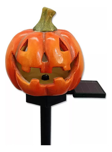 N Linterna Solar De Calabaza Para Jardín, Halloween, 2 Uds.