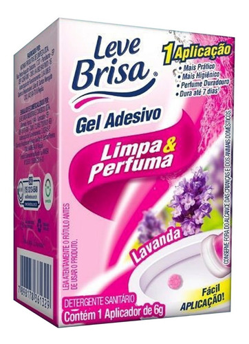 Imagem 2 de 2 de 2 Caixa De Gel Sanit Ades Lavanda Aplicador+rf. 36g