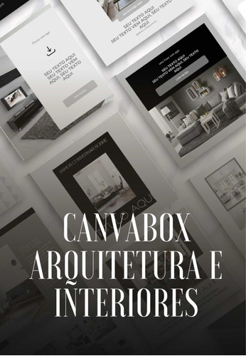 Pack Canvabox Arquitetura E Design De Interiores